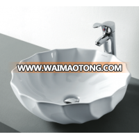 TS-4053 Bowl sink ceramic sanitary bathroom white color round art Basin