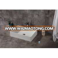 Bathroom direct used man made stone bathroom wash basin sink